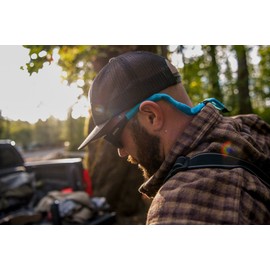 Croakies Cotton Suiters Eyewear Retainer, Navy, 14 Inch x 1/2 Inch