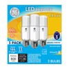 GE Bright Stik LED Light Bulbs, 9 Watt (60 Watt
