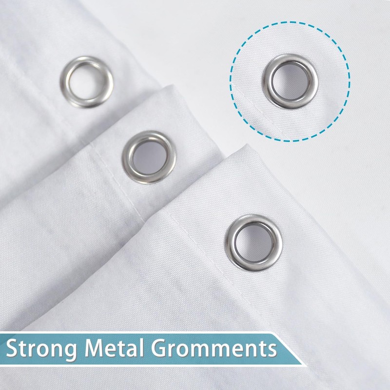 ZJRBJB Shower Curtain Fish Blue Ocean Polyester Waterproof Shower Curtain