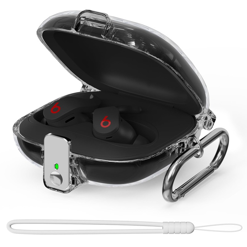 【with Safety Lock】 for Beats Fit Pro Case Cover,Cleaner Kit
