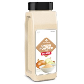 Dependable Foods Onion Powder – 13 Oz. Container - 100% Natural, Non-GMO, Kosher Seasoning, Perfect for Sauces, Gravies, Soups, Dips & More - 100% Natural, Non-GMO, Granulated Onion Powder