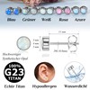 Titanium Earrings Hypoallergenic Women Men Girls G23 Titanium Stud Earrings