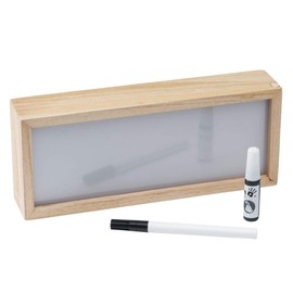 Baby Art 3601093400 Lightbox - Beautiful Wooden Light Box with Imprints for DIY, Multi-Coloured
