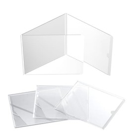 Protective Sleeve for 2025-2026 Mah-Jong Cards - Size (6 1/8" x 4 3/4") - Large-Size Mahjong Card Protective Sleeve - 4 Pack