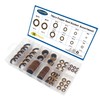 78 PCS 10 Sizes Copper Metric Bonded Seal Dowty Washer,