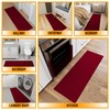 Ottomanson Hallway Runner Rug 2'2" x 6' Non Slip Solid