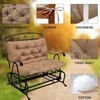 YXMKJOS Swing Cushion Replacement Outdoor Porch Waterproof Bench Cushion 2-3