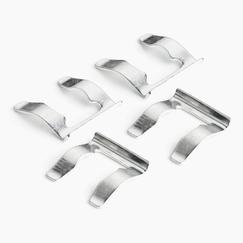 LST 2x Brake Hose Set Rear + Retaining Clamp III