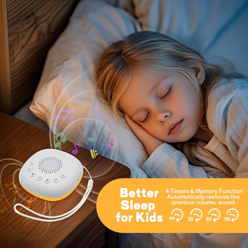 Baby White Noise Machine for Car Rides - 20 Soothing
