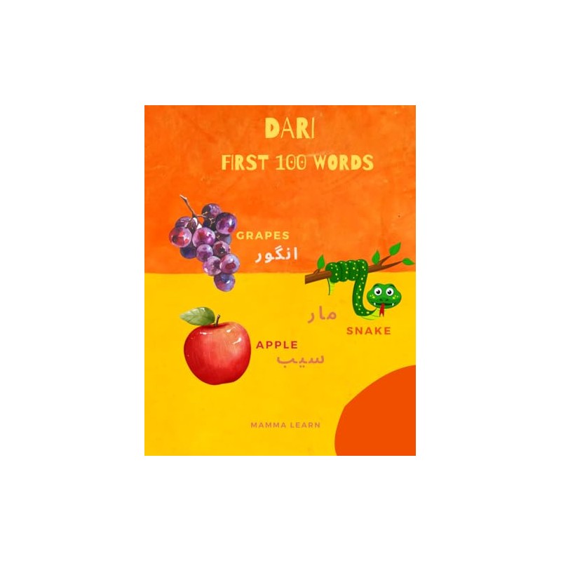 DARI First 100 Words Book: 100 First words Color Picture