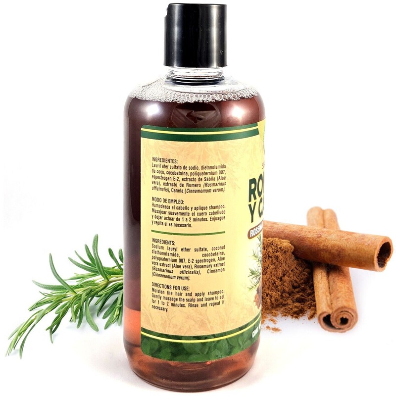 high supreme Rosemary and Cinnamon Shampoo – Shampoo de Canela