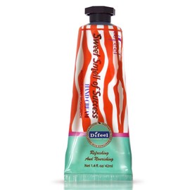 Difeel Intensive Moisturizing Hand Cream - Sweet Smell of Success with Vitamin E, Natural Oil and Botanical Extracts 1.4 Ounce (2-PACK)