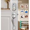 Keyless Fingerprint Door Lock Set: HEANTLE WiFi Front Door Lock