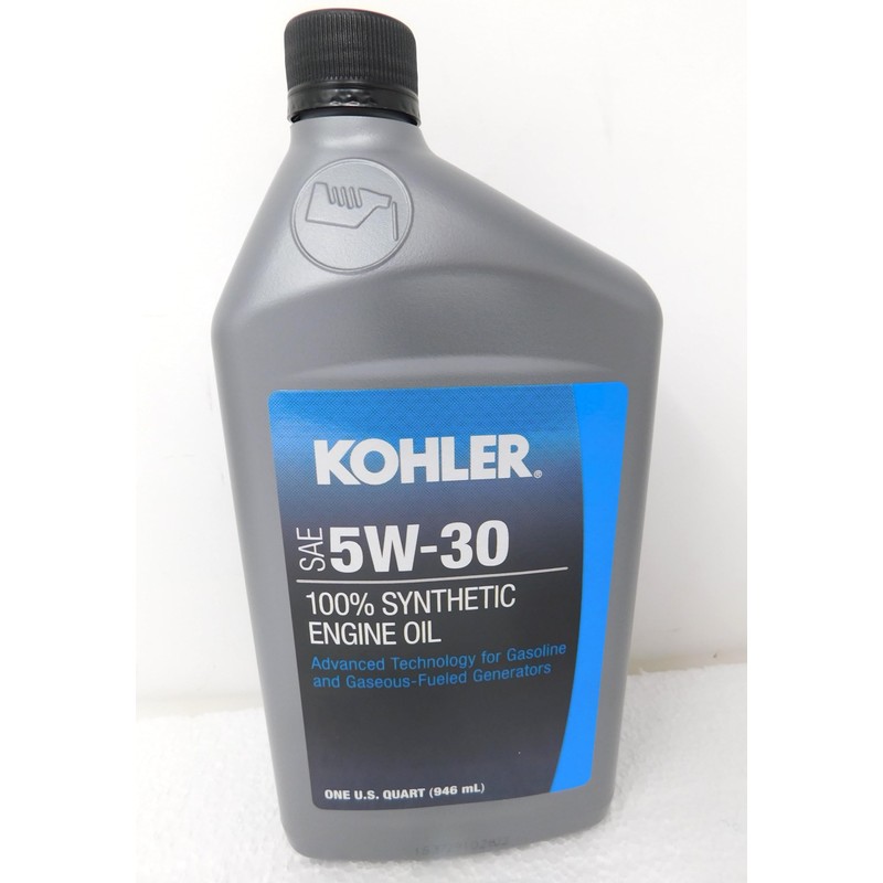 Kohler 5W-30 Full Synthetic Oil Change Kit 2 Quarts oil