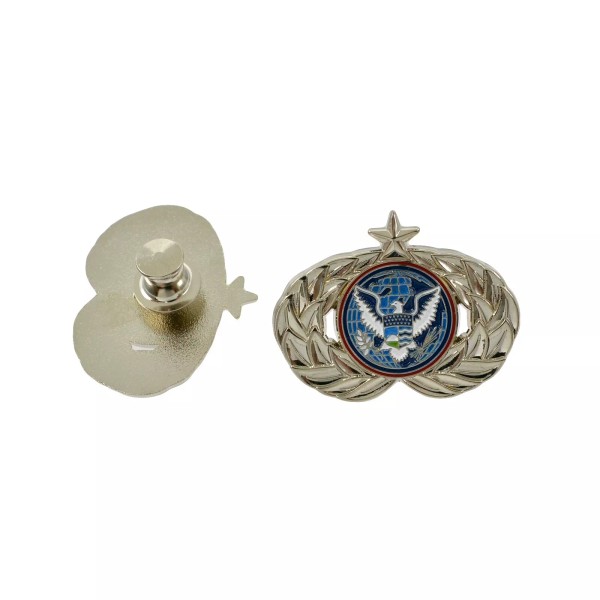CBP Field Operations Jump Wings Lapel Pin Laurel Wreath Star