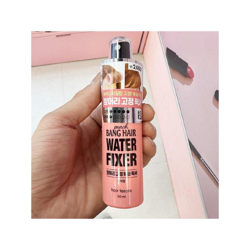 헤어테소로 헤어워터 픽서 피치 50ml 1028629 Hair Tesoro Hair Water
