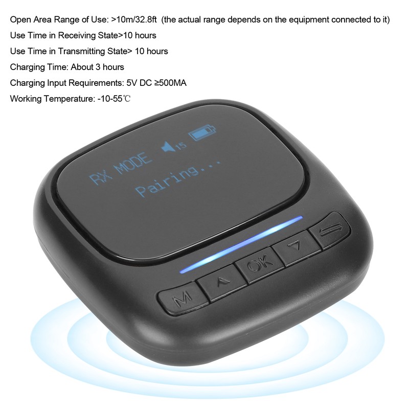 B36 2 in 1 Bluetooth 5.0 Transmitter Receiver Portable Wireless