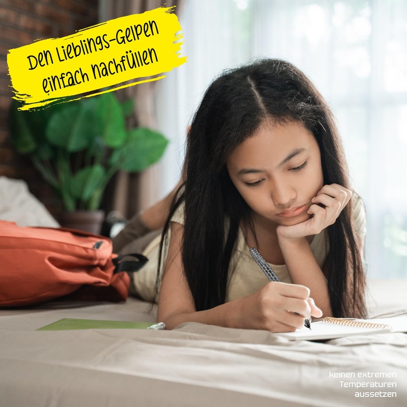 Online MagiXX Gel Pen Red with 0.7 mm Line Width,