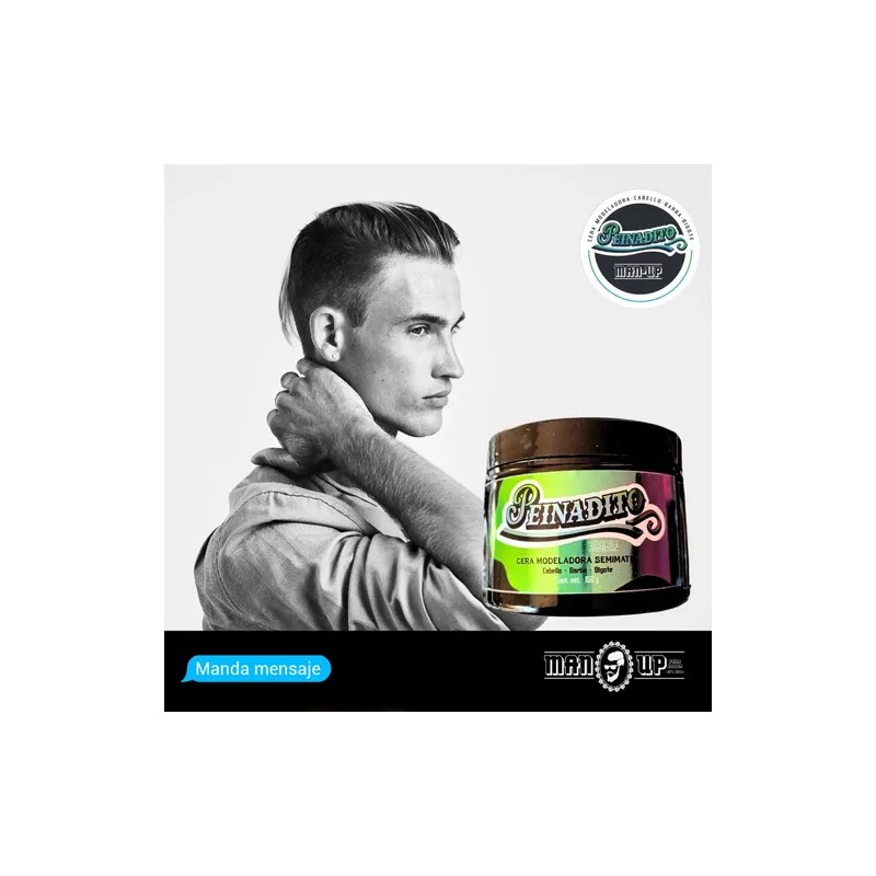 Manup Pomada Para Peinar Barba O Cabello 150 Gr Kit