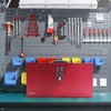 16" Portable Metal Toolbox Large Tool Box 18-Gauge Fishing Tackle