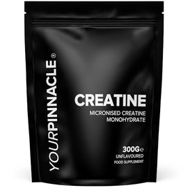 Creatine Monohydrate Powder 300g - Unflavoured, 86 Servings