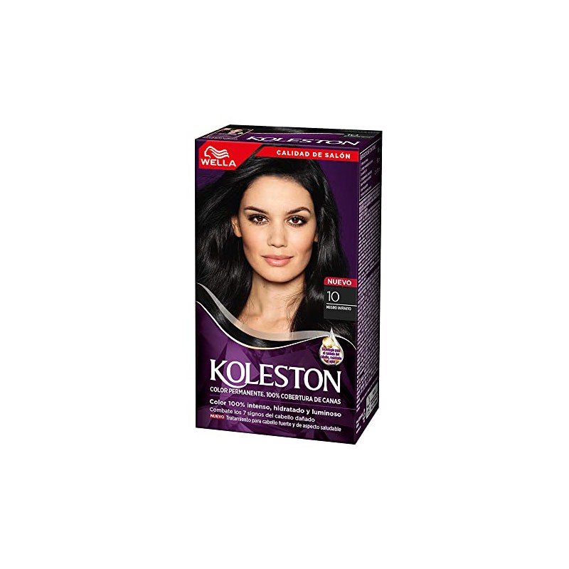 Koleston Tinte Permanente 10 Negro Infinito | Crema, Cabello normal,