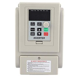 AT2-2200X Single Phase VFD Drive VFD Inverter Variable Frequency Drive PWM VFD Controller 2.2KW AC 220V 12A for Single-Phase 220V AC Motor(VFD-2.2KW)