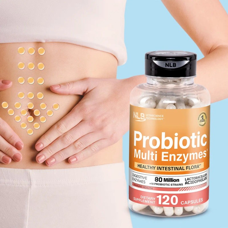 Probioticos 80 Billones Probióticos Multi Enzymes® 11 Cepas