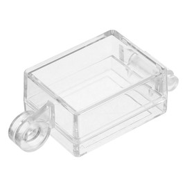 OATIPHO Ship Type Rocker Switch Cover Button Protection Lid Emergency Stop Button Guard Durable Clear Plastic 2.48X1.18X0.78 Inch