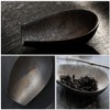 Housoutil Ceramic Cha He Tea Container Vintage Chinese Tea Scoop