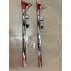 Texan Bikes Chrome 1-7/8” Fishtail 33" Slip-On Muffler for Harley