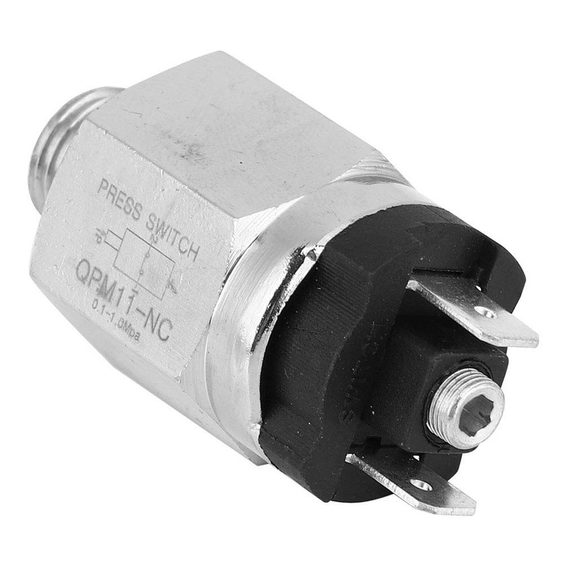 Pneumatic Adjustable Pump Pressure Switch, 1/4 QPM11-NO Pressure Control Switch