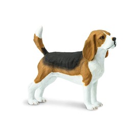 Safari Ltd. Beagle Figurine - Detailed 2.5" Plastic Model Figure - Fun Educational Play Toy for Boys, Girls & Kids Ages 3+