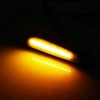GSRECY Dynamic Amber LED Front Fender Side Marker Light Sequential
