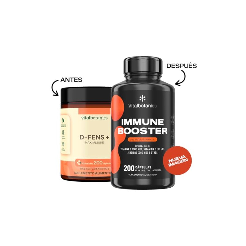 Vitamina C, D3, Zinc, Equinácea, Ajo, Jengibre y Cúrcuma VITAL