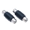 RCA Female to RCA Female Coupler, Pack of 2 -