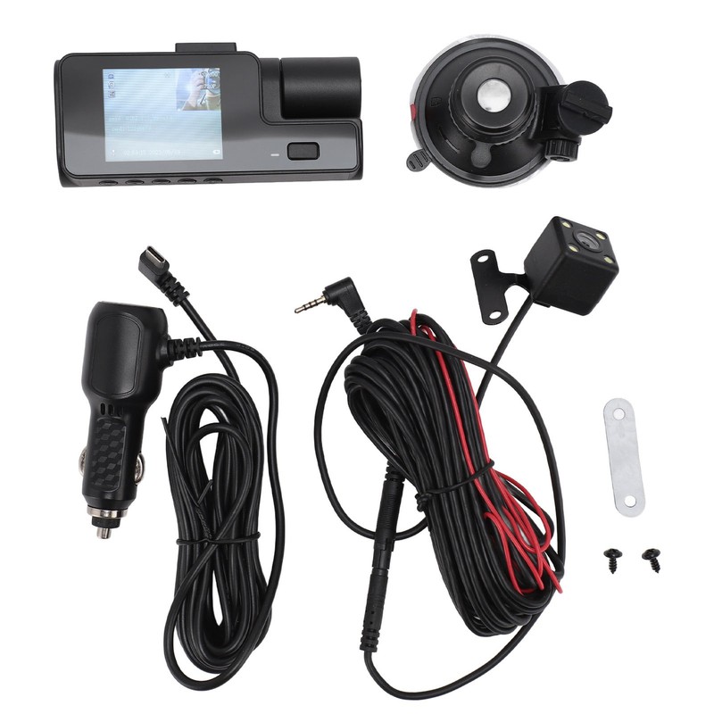 3 Channel Dash Cam Wireless WiFi Car Camera Infrared Night