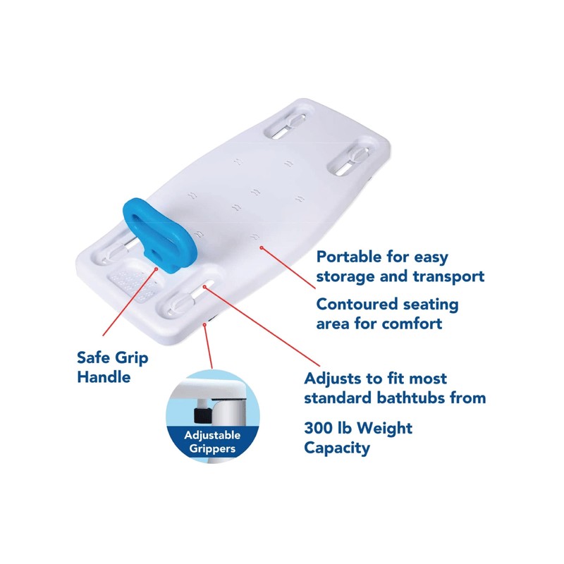 Carex Portable Shower Bench