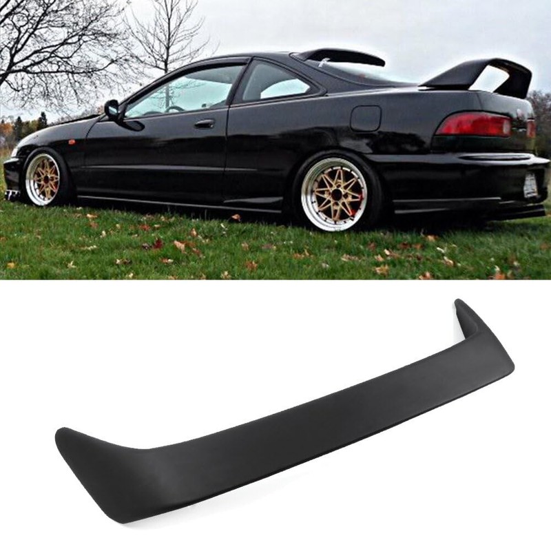 ECCPP Type-R Style Rear Trunk Spoiler Wing ABS fit for