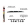 Heyner Wiper Blades Fits: Suzuki Swift 2017-2023 Full Set Hybrid