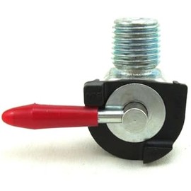 Mini Petcock Fuel valve 90 degree 1/4 NPT x 1/4 inch barb Petcock for 000183 for 80210 for 35-9072 for 21-102