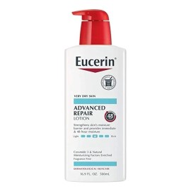 Eucerin Advanced Repair Loción Hidratante corporal para Pieles Muy Secas Repara la barrera cutanea e Hidrata por 48hs 500ml