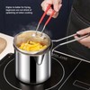 Deep Fryer With Basket, Handheld Frying Pot Deep Fryer Pot