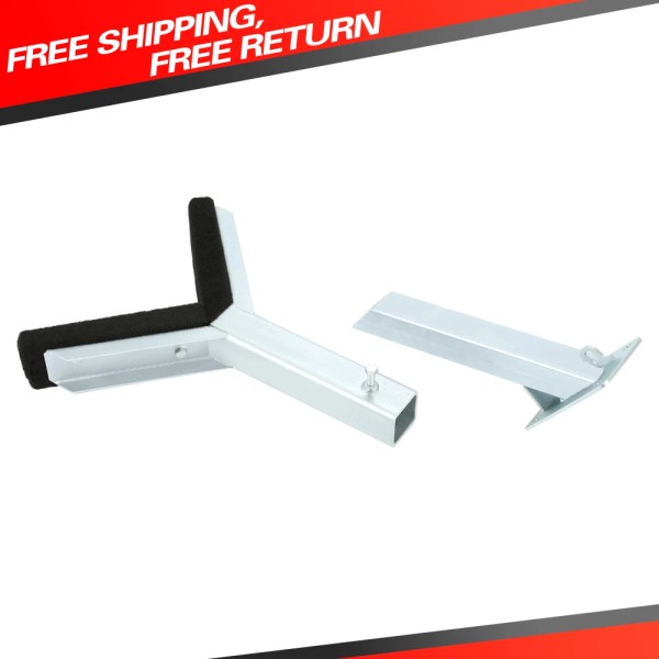 Unbranded Adjustable Bow Rest Catcher Stop for Boat Trailer Zinc-Plated