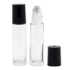 10 ml. Thick Glass Roll on Bottle with Steel Roller.