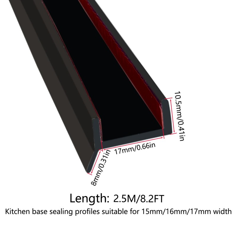 Skirting Board Kitchen Skirting Profile Seal for Kitchen Plinth for