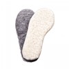 pbezler Sheep Wool Insoles, E11 - White - 46 EU