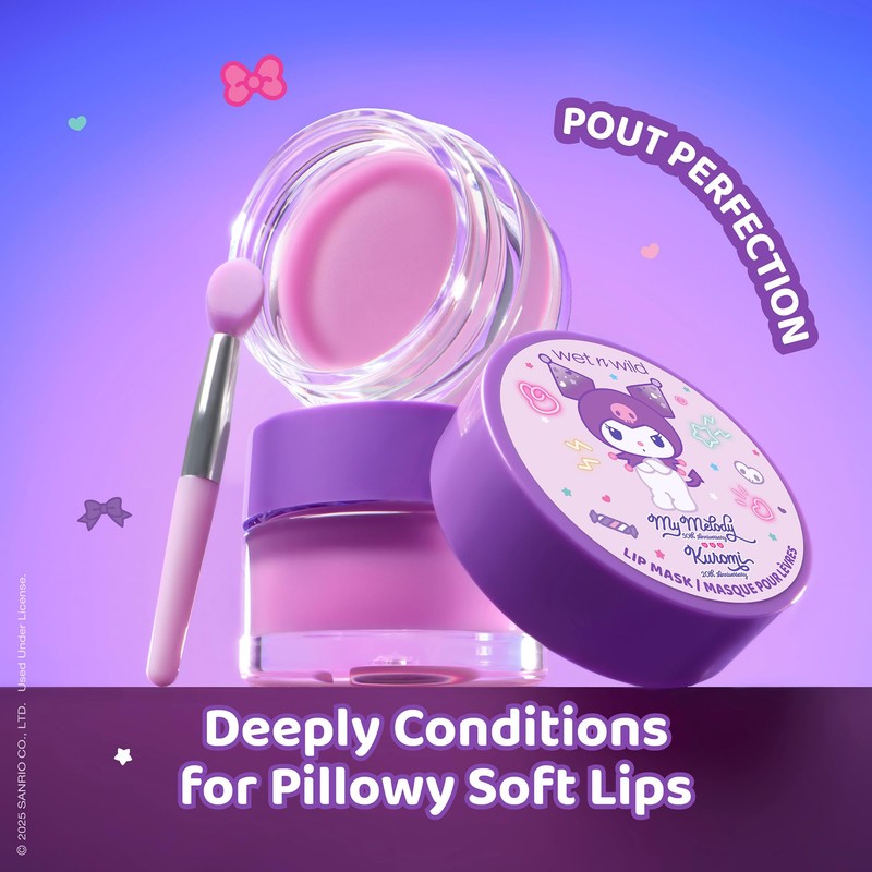 wet n wild My Melody and Kuromi Lip Mask -