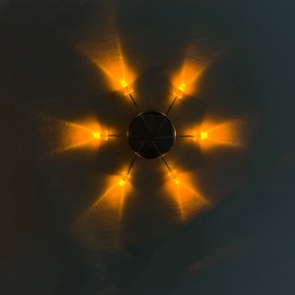 Pack of 120 3 mm LED LEDs, 2 Pin LED Diodes, Extra Bright 3 mm LED Assortment Kits, Diffuse Diodes Set for Science Projects, DIY Projects (Yellow, Pack of 120)