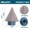 MINLAYCUT Diamond Beveling Chamfer Bits 35mm Diamond Cone Tile Bit